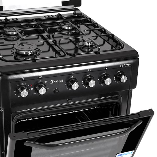 Aragaz KUBB TD7201MGALtK Pe gaz/ Black/ Argintiu photo 3