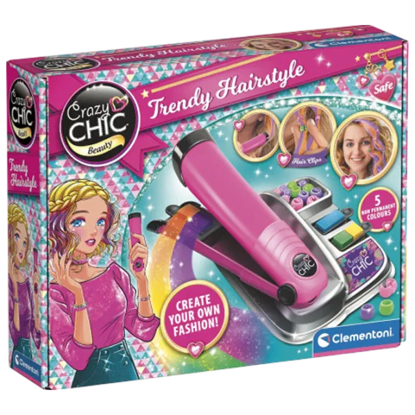 Joc de rol As Kids Hair play Crazy Chic 6+ / set de frumusete  photo 1