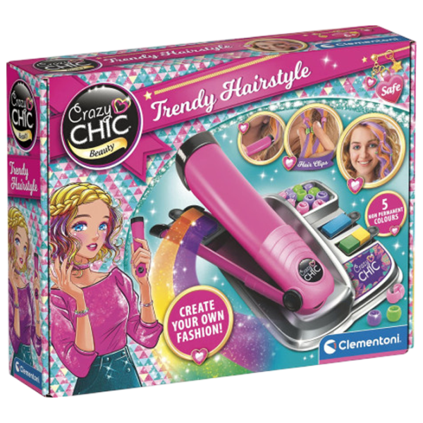 Joc de rol As Kids Hair play Crazy Chic 6+ / set de frumusete  photo 1
