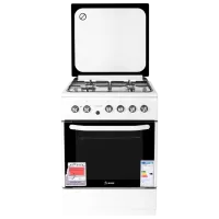 Aragaz KUBB TD7201MGALt Pe gaz/ White/ Black