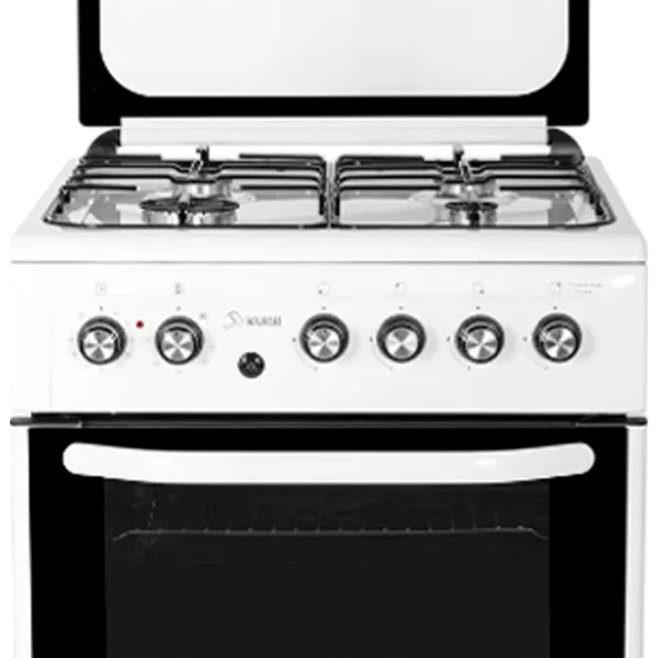 Aragaz KUBB TD7201MGALt Pe gaz/ White/ Black photo 2