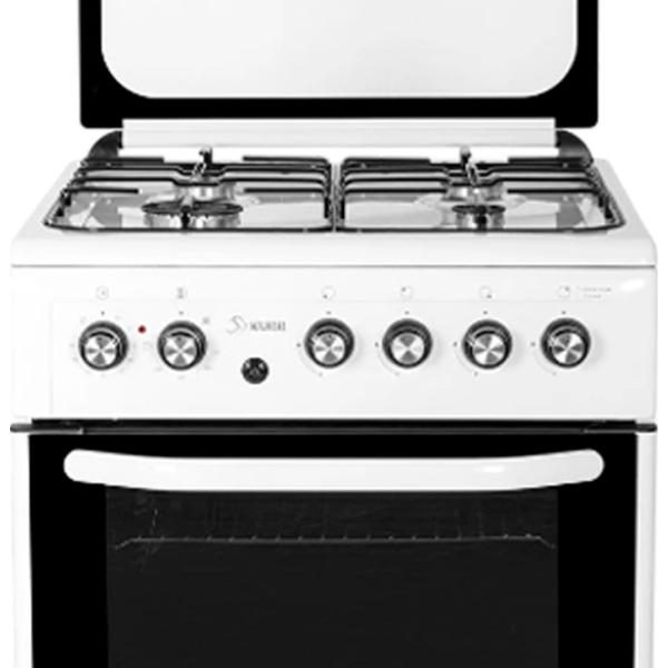 Aragaz KUBB TD7201MGALt Pe gaz/ White/ Black photo 2