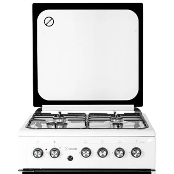 Aragaz KUBB TD7201MGALt Pe gaz/ White/ Black photo 3