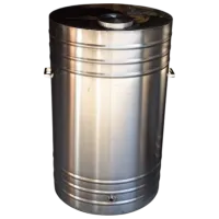 Винная бочка Tehno MS 00000861 350л Нержавеющая сталь / Серебряный