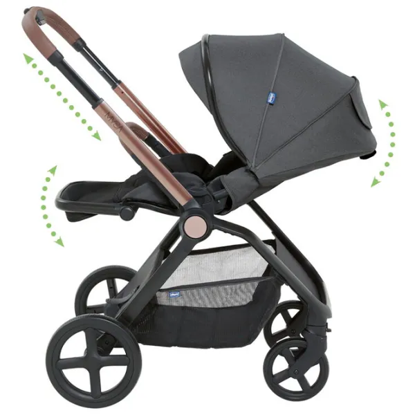Детская коляска Chicco Mysa / Черный photo 3 Детская коляска Chicco Mysa / Черный photo 3