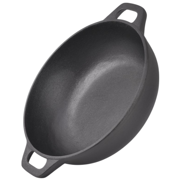 Tigaie Fissman Cast Iron 4144 Stewpan / 27 cm / Black photo 2 Tigaie Fissman Cast Iron 4144 Stewpan / 27 cm / Black photo 2