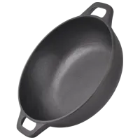 Сковорода Fissman Cast Iron 4144 Сотейник / 27 см / Черный photo 2