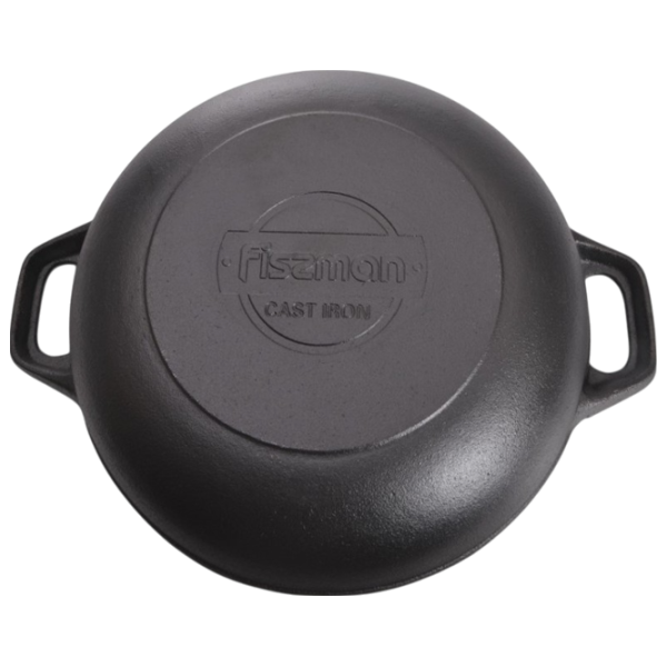 Tigaie Fissman Cast Iron 4144 Stewpan / 27 cm / Black photo 4 Tigaie Fissman Cast Iron 4144 Stewpan / 27 cm / Black photo 4
