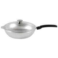 Сковорода Kukmara S247 Универсальная / 24 см / Серебряный