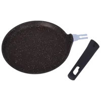 Tigaie Kukmara SBMK220-1A Pentru clătite / 22 cm / Brown photo 5