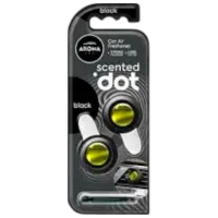 Aromatizator auto Aroma Car Membrana Double Dot Black / / pe grila de ventilare