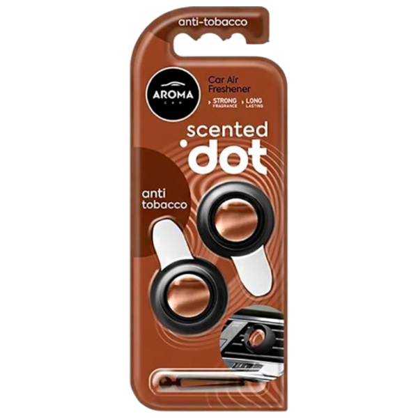 Ароматизатор для авто Aroma Car Membrana Double Dot Anti Tabacco / / на решетке вентиляции photo 1