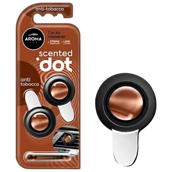 Ароматизатор для авто Aroma Car Membrana Double Dot Anti Tabacco / / на решетке вентиляции photo 2