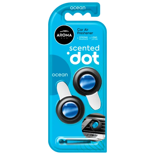 Ароматизатор для авто Aroma Car Membrana Double Dot Океан / / на решетке вентиляции photo 1