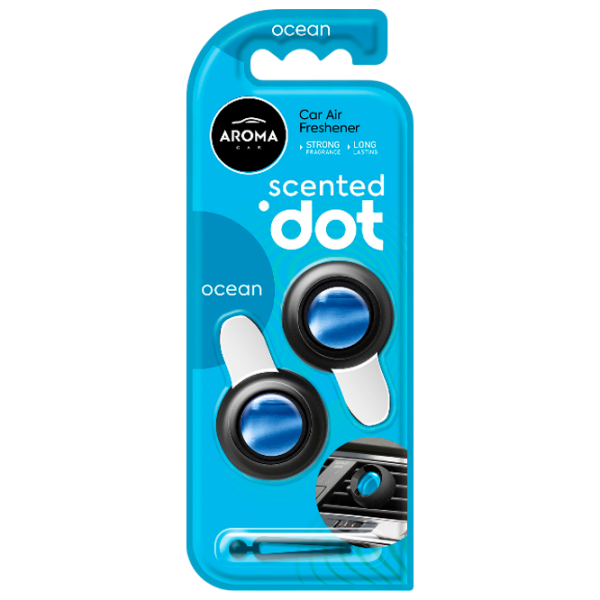 Ароматизатор для авто Aroma Car Membrana Double Dot Океан / / на решетке вентиляции photo 1