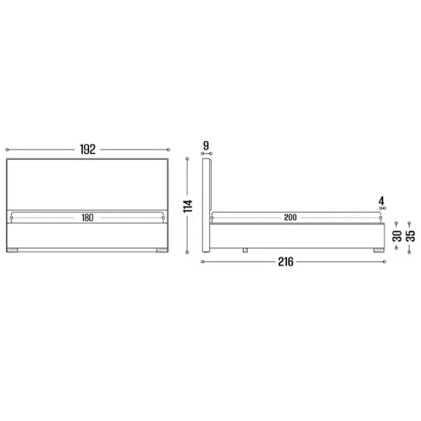 Pat My-Style my-Lara 180 x 200 cm / Placaj / Yellow photo 8