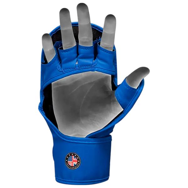 Mănuși de lupte RDX Aura Plus T-17 Grappling / Adult / XL / Blue photo 4 Mănuși de lupte RDX Aura Plus T-17 Grappling / Adult / XL / Blue photo 4
