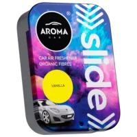 Ароматизатор для авто Aroma Car Organic Slide Ваниль / / Приборная панель в авто