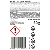 Aromatizator auto Aroma Car Organic Slide New Car / / Tabloul de bord în mașină photo 2
