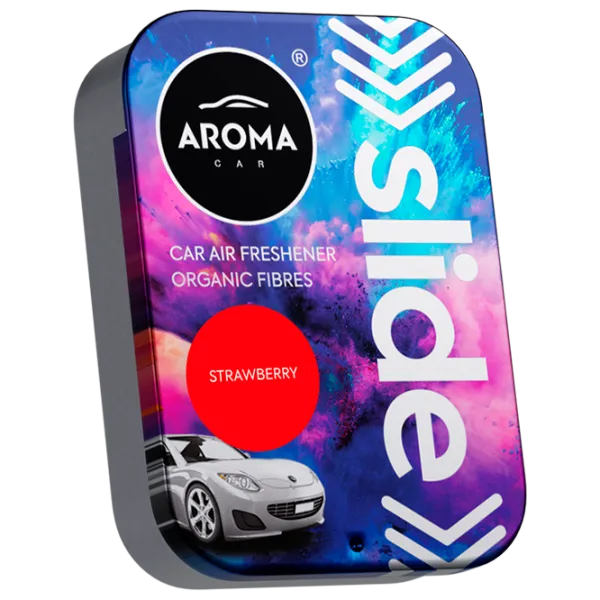 Ароматизатор для авто Aroma Car Organic Slide Клубника / / Приборная панель в авто photo 1 Ароматизатор для авто Aroma Car Organic Slide Клубника / / Приборная панель в авто photo 1