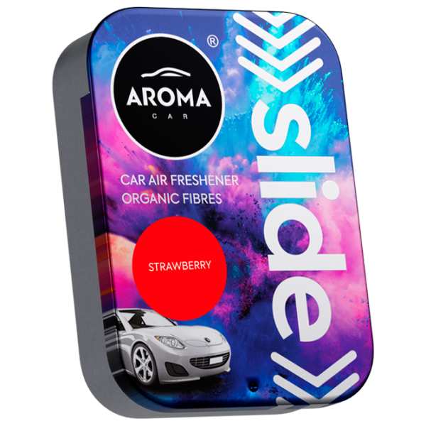 Ароматизатор для авто Aroma Car Organic Slide Клубника / / Приборная панель в авто photo 1 Ароматизатор для авто Aroma Car Organic Slide Клубника / / Приборная панель в авто photo 1