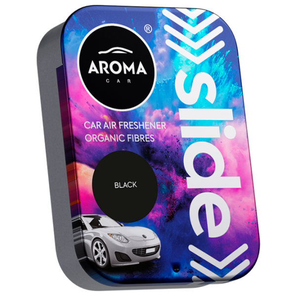 Ароматизатор для авто Aroma Car Organic Slide Black / / Приборная панель в авто photo 1