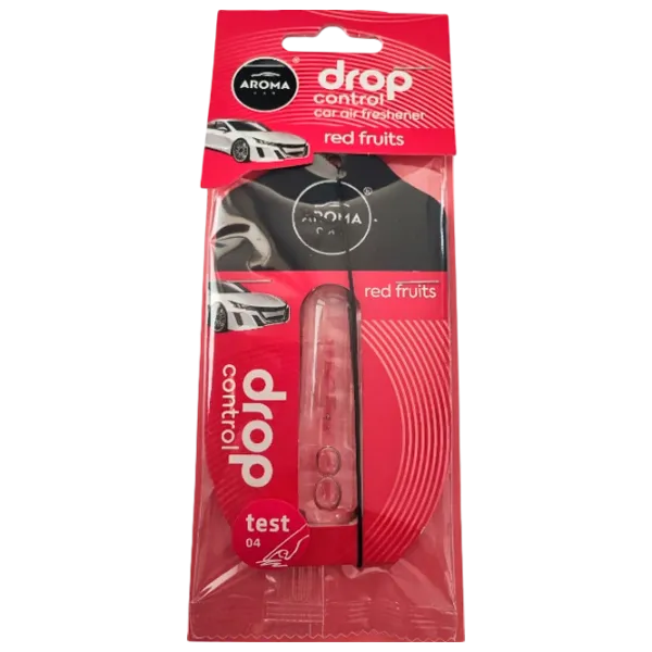 Ароматизатор для авто Aroma Car Drop Control Liquid Красные фрукты / 0.005л / на зеркале photo 1 Ароматизатор для авто Aroma Car Drop Control Liquid Красные фрукты / 0.005л / на зеркале photo 1