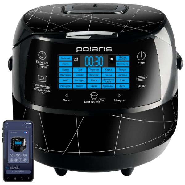 Multifierbător Polaris PMC 5017 Wi-Fi IQ Home 860 W / Black photo 1