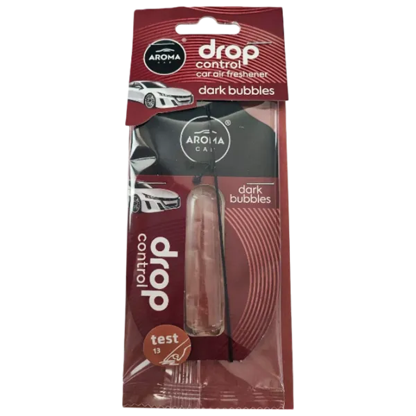 Aromatizator auto Aroma Car Drop Control Liquid Dark Bubbles / 0.005l / pe oglindă photo 1