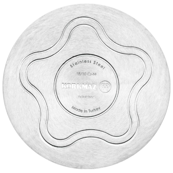 Tigaie Korkmaz Perla A1658 Stewpan / 24 cm / Silver photo 6 Tigaie Korkmaz Perla A1658 Stewpan / 24 cm / Silver photo 6