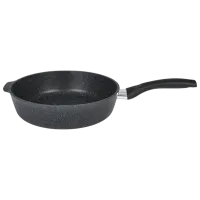 Сковорода Kukmara Granit Ultra SGGCH260A Универсальная / 26 см / Черный