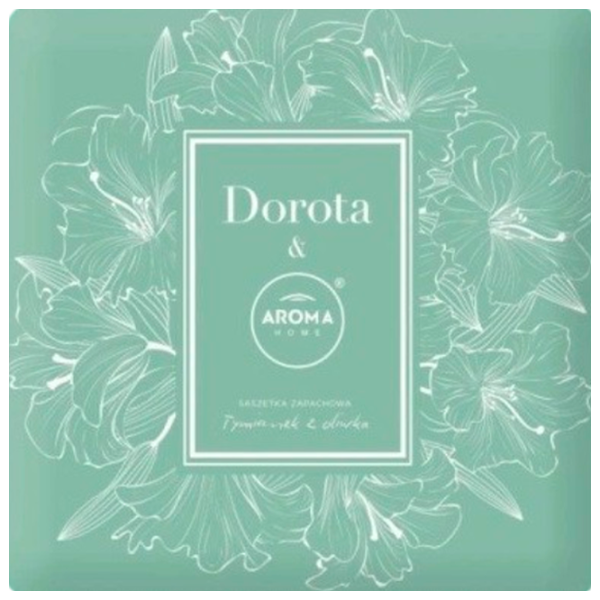 Ароматизатор для авто Aroma Car Home Dorota Saszetka Тимьян с оливками /  photo 1
