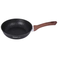 Сковорода Kukmara Granit Ultra SGO220A Универсальная / 22 см / Черный