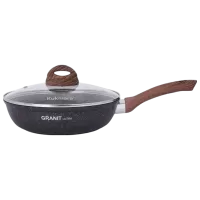 Сковорода Kukmara Granit Ultra SGG241A Универсальная / 24 см / Черный