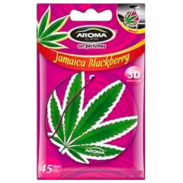Aromatizator auto Aroma Car Jamaica Blackberry / / pe oglindă photo 1