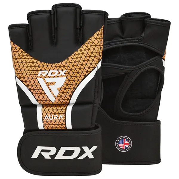Mănuși de lupte RDX Aura Plus T-17 Grappling / Adult / M / Black photo 1 Mănuși de lupte RDX Aura Plus T-17 Grappling / Adult / M / Black photo 1