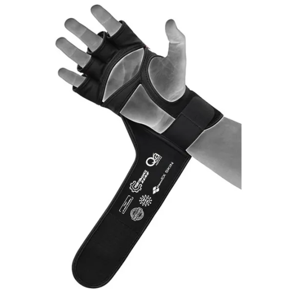 Mănuși de lupte RDX Aura Plus T-17 Grappling / Adult / M / Black photo 3 Mănuși de lupte RDX Aura Plus T-17 Grappling / Adult / M / Black photo 3