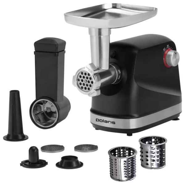 Mașină de tocat carne Polaris PMG2583 2500 W / 2.8 kg/min / Black photo 6