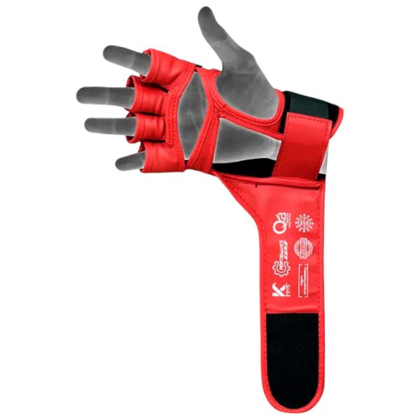 Mănuși de lupte RDX Aura Plus T-17 Grappling / Adult / XL / Red photo 4 Mănuși de lupte RDX Aura Plus T-17 Grappling / Adult / XL / Red photo 4