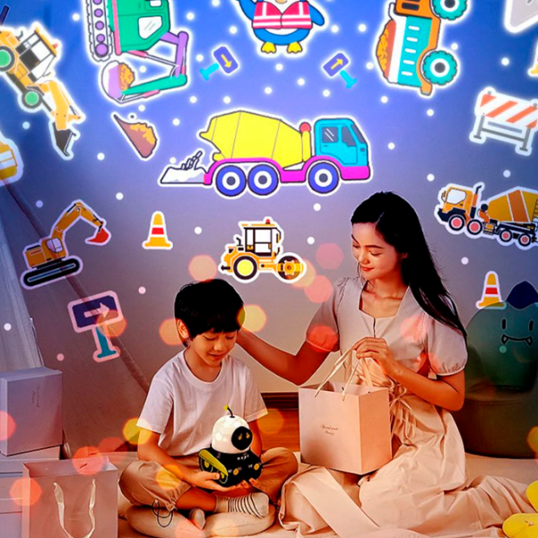 Проектор звезд Night Light Projector Robot 09 Spacewalker WH-E03 1+ / Черный Белый photo 4 Проектор звезд Night Light Projector Robot 09 Spacewalker WH-E03 1+ / Черный Белый photo 4