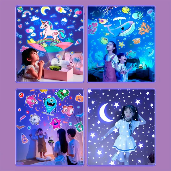 Проектор звезд Night Light Projector Robot 09 Spacewalker WH-E03 1+ / Черный Белый photo 6 Проектор звезд Night Light Projector Robot 09 Spacewalker WH-E03 1+ / Черный Белый photo 6