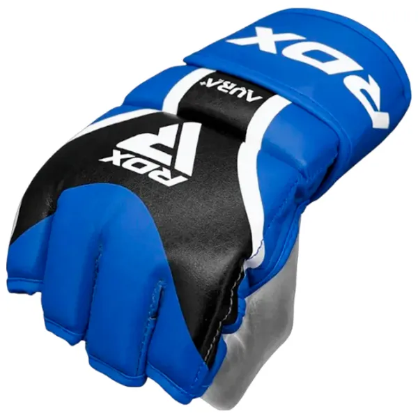 Mănuși de lupte RDX Aura Plus T-17 Grappling / Adult / L / Blue photo 2 Mănuși de lupte RDX Aura Plus T-17 Grappling / Adult / L / Blue photo 2