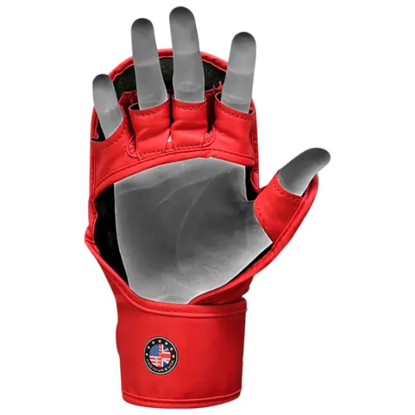 Mănuși de lupte RDX Aura Plus T-17 Grappling / Adult / S / Red photo 3 Mănuși de lupte RDX Aura Plus T-17 Grappling / Adult / S / Red photo 3