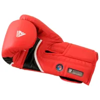 Боевые перчатки RDX Aura Plus T-17 Бокс / Взрослый / 14 oz / Красный photo 3