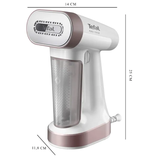 Vaporizator de călcat vertical Tefal DT8720E0 1800 W/ White photo 3
