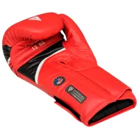 Боевые перчатки RDX Aura Plus T-17 Бокс / Взрослый / 16 oz / Красный photo 4