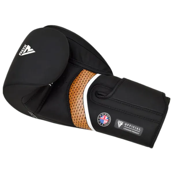 Mănuși de lupte RDX Aura Plus T-17 Box / Adult / 10 oz / Black photo 3 Mănuși de lupte RDX Aura Plus T-17 Box / Adult / 10 oz / Black photo 3