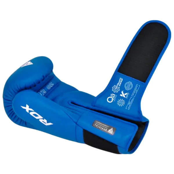 Боевые перчатки RDX Gloves AS1 Бокс / Взрослый / 10 oz / Синий photo 4 Боевые перчатки RDX Gloves AS1 Бокс / Взрослый / 10 oz / Синий photo 4