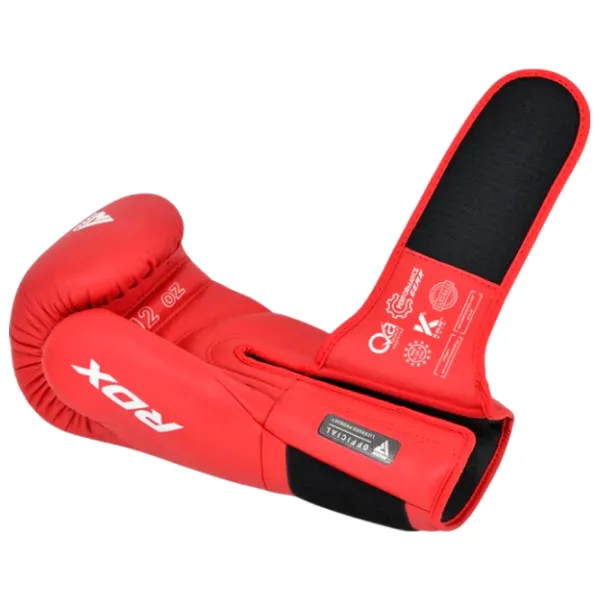 Mănuși de lupte RDX Gloves AS1 Box / Adult / 12 oz / Red photo 2 Mănuși de lupte RDX Gloves AS1 Box / Adult / 12 oz / Red photo 2