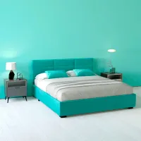Кровать My-Style my-Nola 180 x 200 см / Фанера / Бирюзовый photo 2